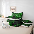 thumbnail image 6 of Manfei Gaming Twin Bedding Sets 7-Piece,Teen Video Game Bedding Comforter Set,Green Gameoad Lightning Sheet Sets For Boys Girls,Super Cozy Bedroom Decoration Reversible, 6 of 8