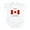 Cloud White, variant on CafePress - Half Canadian Body Suit - Baby Light Bodysuit, Size Newborn - 24 Months