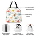 thumbnail image 4 of Disketp Colorful Crabs Bolsa Térmica para Almuerzo para Hombre y Mujer, Ideal para Trabajo, Senderismo y Picnic, 4 of 8