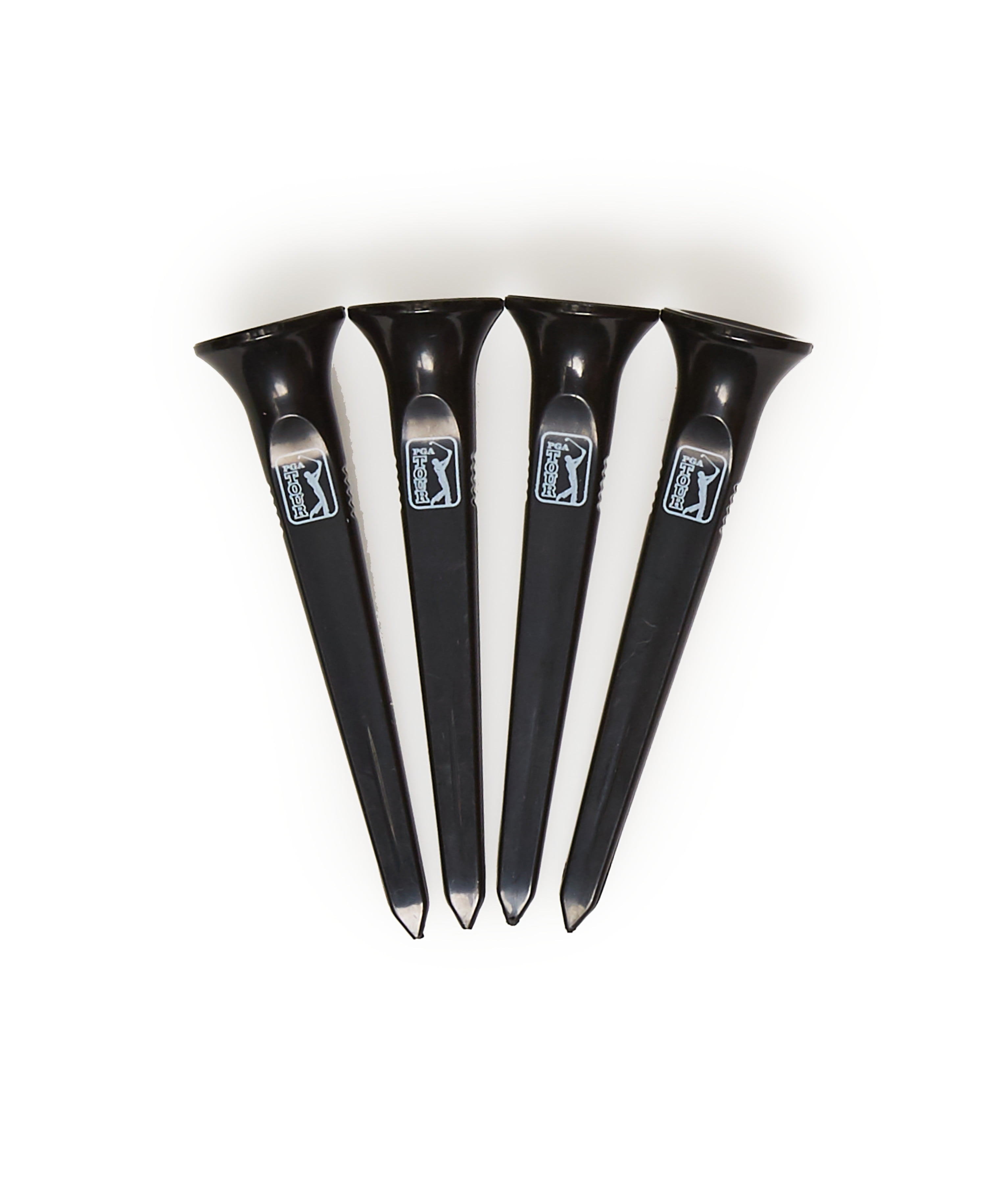 PGA TOUR 3 1/8 In. High Performance Black Golf Tee