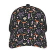 thumbnail image 2 of Picia Mushroom Pattern Trucker Hat,Baseball Cap,Sun Protection Cap,Stylish Headwear,Leisure Cap,Outdoor Sports Cap, 2 of 7