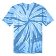 thumbnail image 6 of Mafoose Men's Short Sleeve Tie-Dye Male Cotton T-Shirts Light Blue 2XL, 6 of 6
