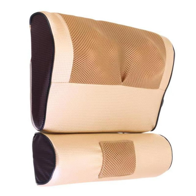 INTEXCA Oreiller de Massage Électrique Polyvalent pour le Cou Double Tête de Massage 8D