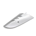 thumbnail image 4 of Rueda delantera Rocker shamjiam Amortiguador Cubierta Ornamental Modificado CNC Plata, 4 of 4