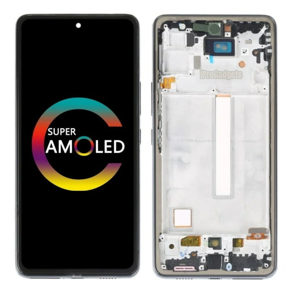 Amoled Display With Frame for Samsung A53 5g A536 A536b