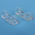 thumbnail image 4 of 40pcs Wire Fixing Clamp Clip Desktop Wire Clear Up Clips Holder Clamps Cable Clip Device USB Cord Clips Holder,40 X cable clamp 40 X adhesive pad,Transparent, 4 of 8