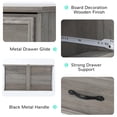 thumbnail image 2 of Gray  Dresser for Bedroom, Chests of Drawers, 4 Drawer Dresser for Closet, Living Room,Entranway, 2 of 7