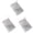 White 3PCS, variant on Soap Bag Suds Maker Mesh Net Bags Sack Bath Pouches Holder