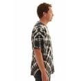 thumbnail image 2 of Whiskey & Oak Men’s Tie Dye T-Shirt – Crew Neck Tee Shirt (Tie Dye Black with White, XX-Large), 2 of 3