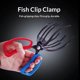 thumbnail image 2 of Fish Grabber, Three Claw Power Grip Fish Pliers, Non-Slip Metal Fish Gripper with Comfortable Plastic Handle, Fishing Pincer Dehooker for River Fishing, Sea Fishing, Ice Fishing, 2 of 5