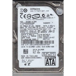 Hitachi 500gb Hard Drive