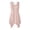 Flowers, variant on HELLHERO Ribbon Sleeveless Sundress, Side Pockets Summer Sleeveless Dress with Irregular Hem Asymmetric for Party