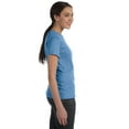 thumbnail image 4 of Hanes Ladies' 4.5 oz., 100% Ringspun Cotton nano-T T-Shirt - SL04, 4 of 4