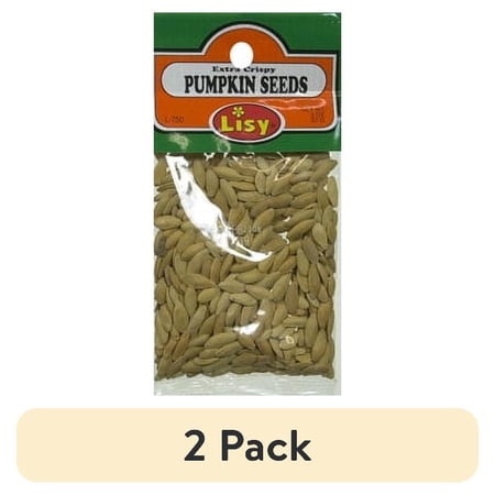 (2 pack) Lisy Extra Crispy Pumpkin Seeds, 1.92 oz
