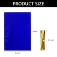 thumbnail image 2 of Tripumer 100 Pcs Colored Cellophane Bags Cellophane Treat Bags with Twist Ties Colorful Cello Treat Bags for Bakery Popcorn Cookies Candy Dessert Party Halloween Blue, 2 of 7