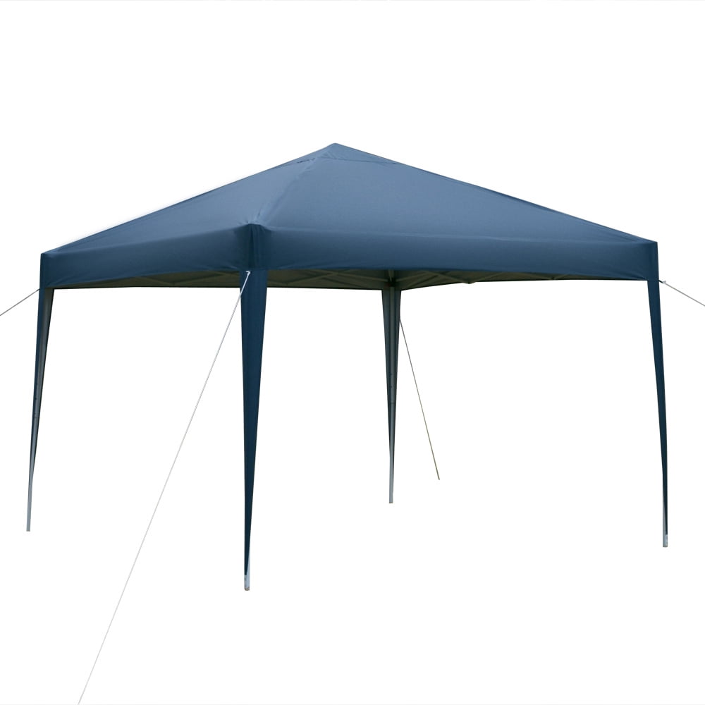 Kepooman 3 x 3m Pop Up Canopy, Portable Folding Instant Canopy Tent, Outdoor Gazebo, Blue, No Side Kepooman 3 x 3m Pop Up Canopy, Portable Folding Instant Canopy Tent, Outdoor Gazebo, Blue, No Side