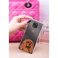 thumbnail image 3 of WIRESTER Transparent Soft Gel TPU Clear Case Slim Protective Cover for Motorola Moto G Power 6.6" 2021, Cute Ruby Cavalier King Charles Spaniel Dog, 3 of 3