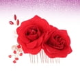thumbnail image 1 of FOMIYES Adorno Para De Novia Rojo Con De Para Fiesta Y Especial, 1 of 8