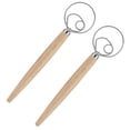 thumbnail image 4 of Eggbeater Stick, Dough Mixer Stick, 2Pcs Manual Pastry Blender Kitchen Accessory for Sugar Kitchen Pastry Home Party, 4 of 8