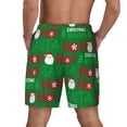 thumbnail image 4 of Gaeub Cute Santa Mens Swim Trunks Stretch Beach Shorts Quick Dry for Men Swim Shorts Swimwear with Pockets- XX-Large, 4 of 9