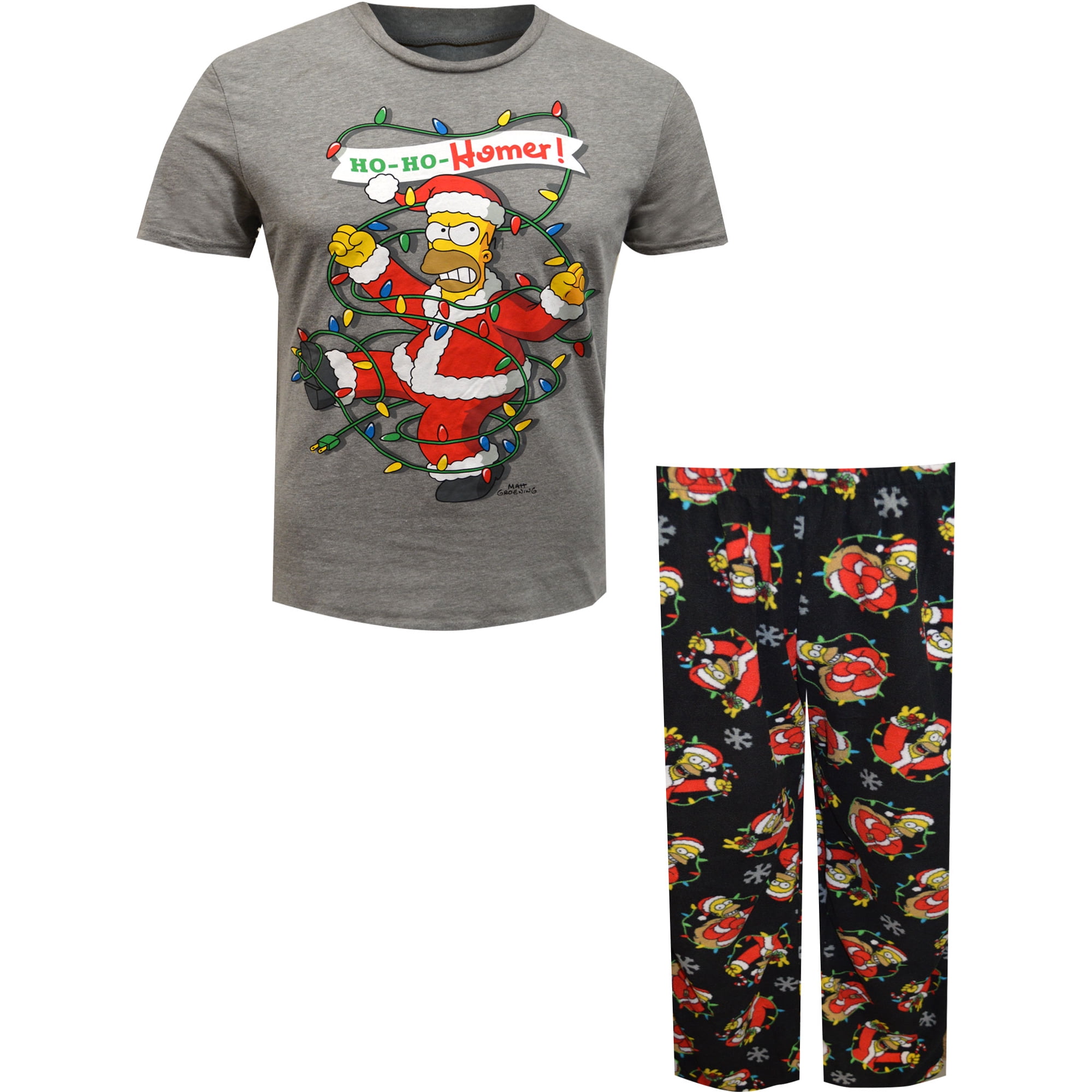 Mens homer simpson pyjamas hotsell