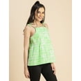 thumbnail image 3 of Moomaya Shoulder Straps Square Neck Pin Tucks Cotton Top - Women's Trendy Top, 3 of 9