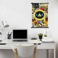 thumbnail image 7 of Bill Cipher Poster Plastic Shaft Wall Hanging Banner Artwork Canvas Wall Art Painting Decor For Home Living Room Bedroom Office 16"X24", 7 of 7