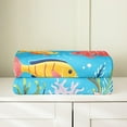 thumbnail image 4 of Boys Girls Ocean Fish Fuzzy Blanket 40"x50" Sealife Kids All Season Bed Blanket Nature Marine Animal Flannel Fleece Throw Blanket Cute Cartoon Fish Teens Plush Blanket Utra Soft, 4 of 6