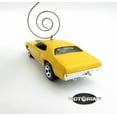 thumbnail image 4 of 1971 '71 Plymouth GTX Yellow Car Rare Christmas Tree Ornament Diecast, 4 of 4