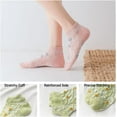 thumbnail image 3 of YooGuoGuo 5/10 Pairs Embroidered Floral Design Socks for Women Girls Combed Cotton Ankle Socks, 3 of 6