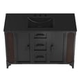 thumbnail image 6 of Modway Steamforge 48" Single Sink Bathroom Vanity in Black Black, 6 of 11