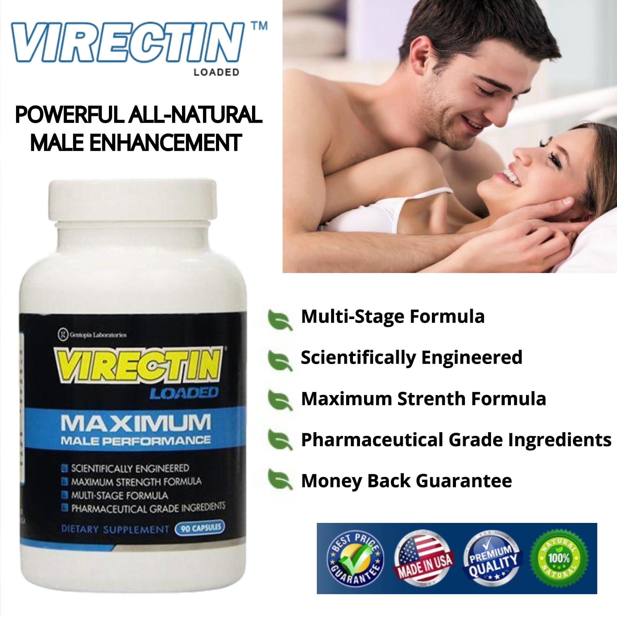 Virectin Loaded Male Performance Dietary Supplement - Walmart.com