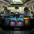thumbnail image 3 of KUIFORTI Car Trunk Organizer Tie Dye Car Organizers and Storage Fashion Car Interior Accessories Back of Car Seat Organizer, Space-Saving Trunk Storage Organizer with Adjustable Straps, 3 of 6
