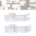 thumbnail image 4 of Prensatelas Para Máquina De Coser, Juego De Pies Prensatelas Para Máquina De Coser, Transparente, Fácil De Instalar, Para Acolchado, Reemplazo De Apliques Para 2277 2273 2282, 4 of 7