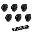 thumbnail image 1 of XSPC G1/4" Plug V2, Matte Black, 6-Pack, 1 of 2