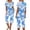 Multicolor, variant on Blmnix Pjs Sets for Women Summer Pajamas Sleepwear Sets 2 Piece Sleepwear Short Sleeve Straight-Leg V-Neck 7/8th Womens Pajama Pants,M