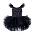 thumbnail image 3 of Kiijoy Girls Glitter Sequins Ballet Tutu Dress Gymnastics Leotard Dance Dress, Sizes 3-8, 3 of 4