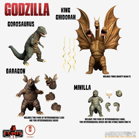 Godzilla : Détruis Tous les Monstres (1968) - Ensemble en Boîte Rond 2 5 Points TG Godzilla