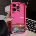 thumbnail image 3 of Funda de silicona de lujo Sunrise At Sea para iPhone 15 16 14 13 12 11 Pro Max Plus X XR XS Max 7 8 Plus SE 2020 2022 Funda a prueba de golpes, 3 of 5