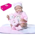 thumbnail image 1 of Decdeal 16inch 40cm Reborn Baby Doll Gemelos Bebé en Manta, 1 of 8