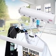 thumbnail image 3 of 5 Line12ft Retractable Clotheslines Clothes Airer Wash Line Home Laundry Wall Mount Indoor Outdoor Dryer, 3 of 10