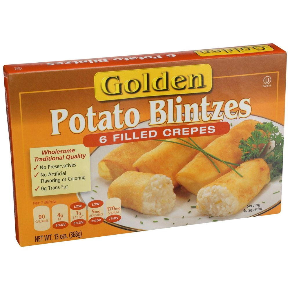 Golden Potato Blintzes, 13 Ounce -- 12 per Case.