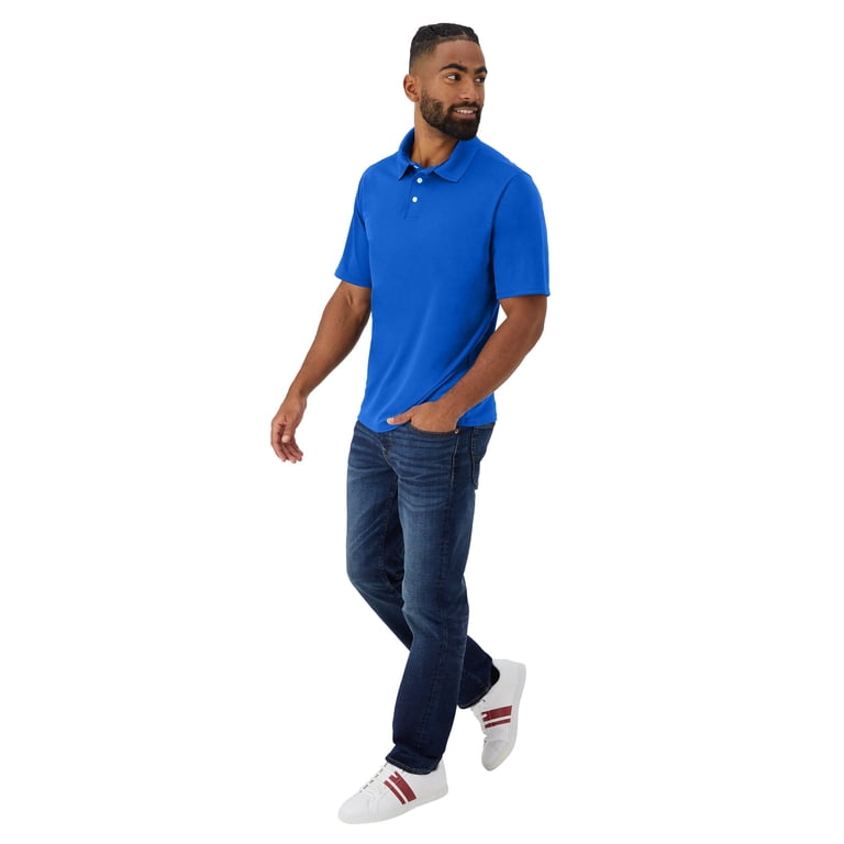 Hanes Sport Men's Cool DRI Performance Polo photo 4
