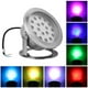 thumbnail image 1 of Lámpara de fuente, luz subacuática LED de 18 W Luz subacuática LED Luz subacuática LED impermeable Alta capacidad, 1 of 13