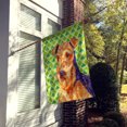 thumbnail image 2 of LH9201CHF Airedale Drapeau Portrait Trèfle de la Saint-Patrick en Toile - Taille Maison, 2 of 4