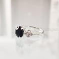 thumbnail image 3 of Black Onyx Ring, 925 Sterling Silver, Women Ring, Natural Onyx, December Birthstone, Christmas, Thanksgiving, Tiny Dainty Ring, Marquise CZ Ring, Handmade, Statement Jewelry, Wedding, Anniversary Gift, 3 of 8