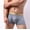 Gris, variante sur Kiplyki Wholesale Boxeurs à la Mode pour Hommes en Soie Glacée Sans Couture Respirants sous-Vêtements Confortables