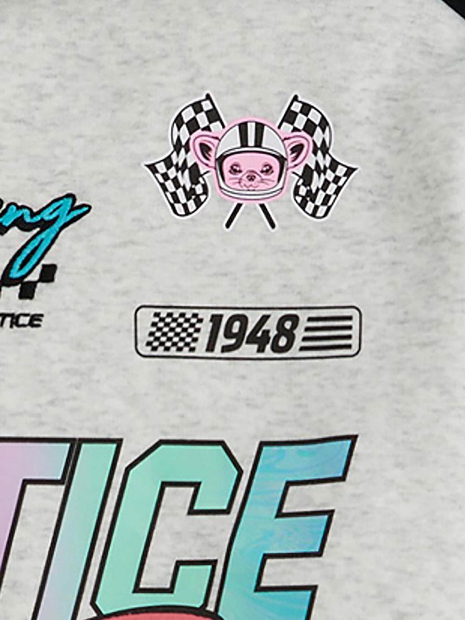 Justice Girl's NASCAR X Justice Collab Hoodie, Sizes XS - XLP