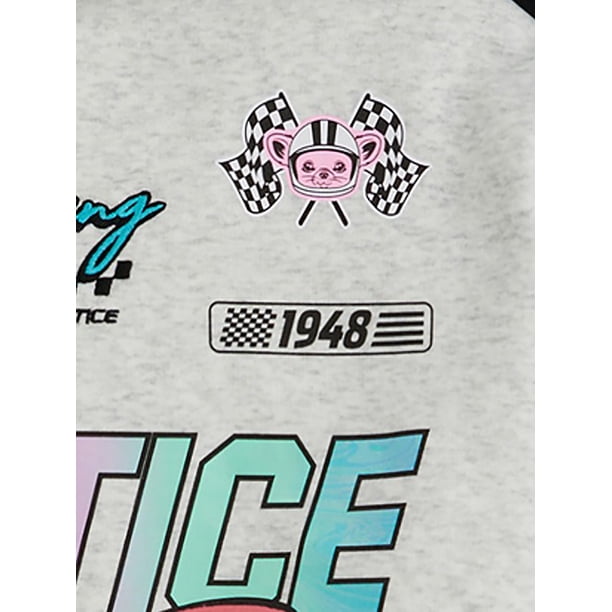 Justice Girl's NASCAR X Justice Collab Hoodie, Sizes XS - XLP