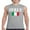 Sport Grey, variant on NIB - Men's Graphic T-Shirt Sleeveless, up to Men Size 3XL - Italy